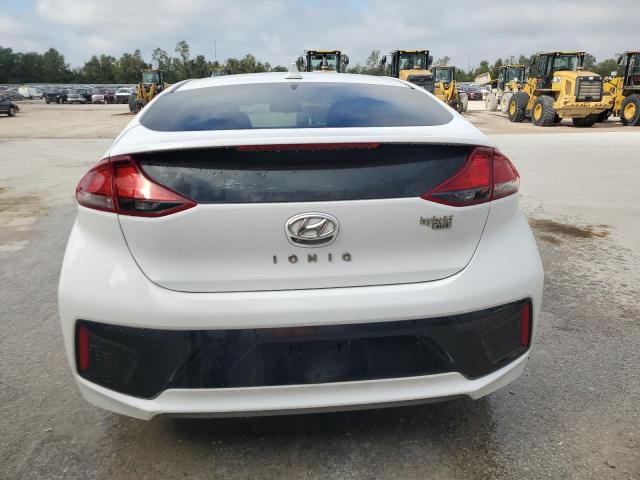 KMHC65LC1JU103321 - 2018 HYUNDAI IONIQ BLUE WHITE photo 6