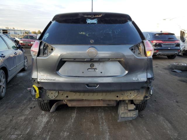 5N1AT2MVXGC802721 - 2016 NISSAN ROGUE S GRAY photo 6