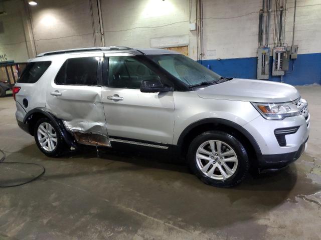 1FM5K8DHXJGC92484 - 2018 FORD EXPLORER XLT SILVER photo 4