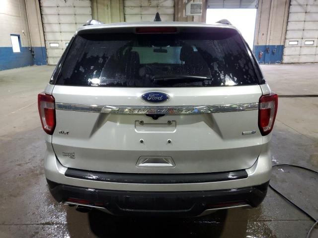 1FM5K8DHXJGC92484 - 2018 FORD EXPLORER XLT SILVER photo 6