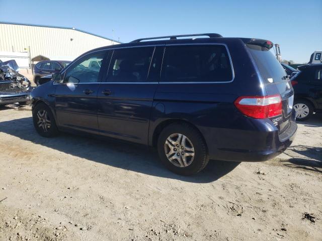 5FNRL38656B023969 - 2006 HONDA ODYSSEY EXL BLUE photo 2