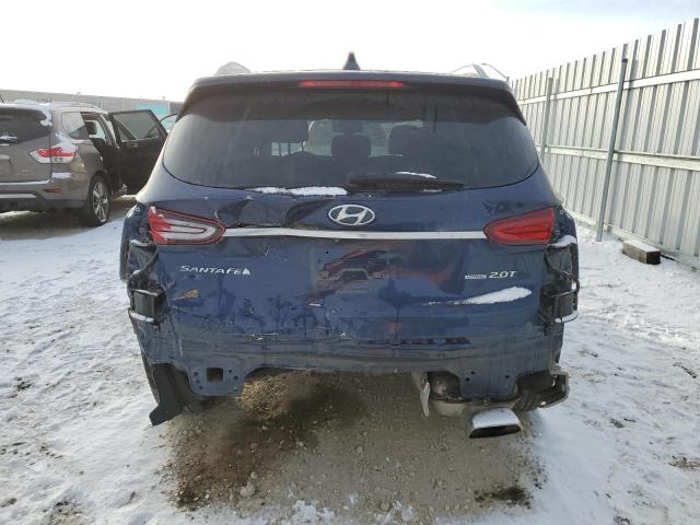 5NMS3CAA7KH044850 - 2019 HYUNDAI SANTA FE SEL BLUE photo 6