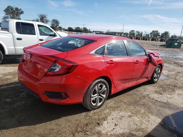 2HGFC2F57HH526702 - 2017 HONDA CIVIC LX RED photo 3