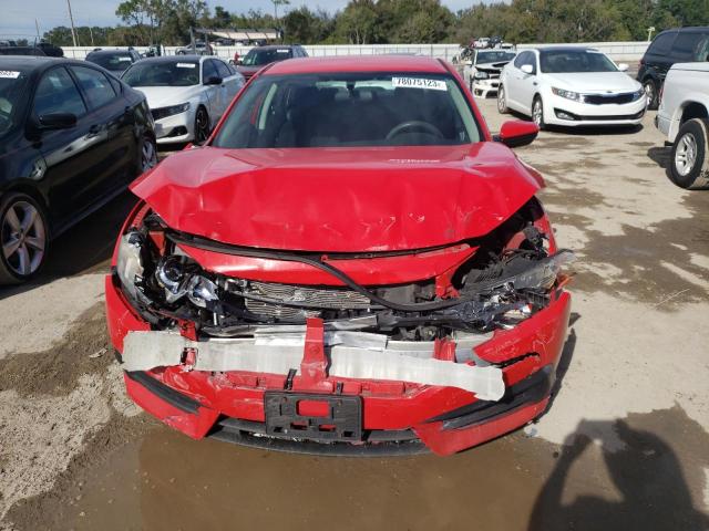 2HGFC2F57HH526702 - 2017 HONDA CIVIC LX RED photo 5