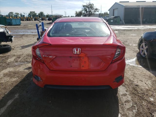 2HGFC2F57HH526702 - 2017 HONDA CIVIC LX RED photo 6