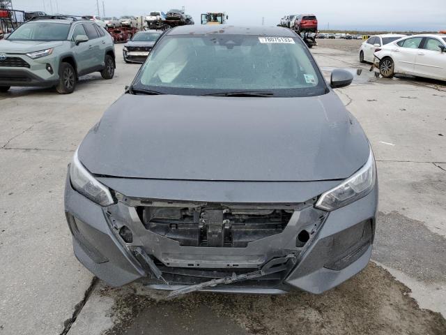 3N1AB8BV4PY287349 - 2023 NISSAN SENTRA S GRAY photo 5