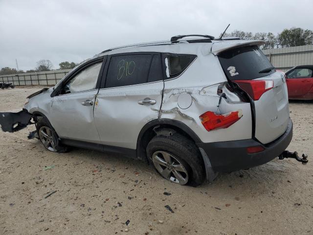 JTMWFREV3FD069929 - 2015 TOYOTA RAV4 XLE SILVER photo 2