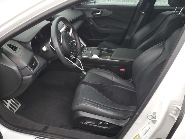 19UUB6F54MA802389 - 2021 ACURA TLX TECH A WHITE photo 7