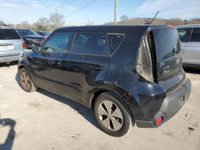 KNDJN2A22G7854796 - 2016 KIA SOUL BLACK photo 2