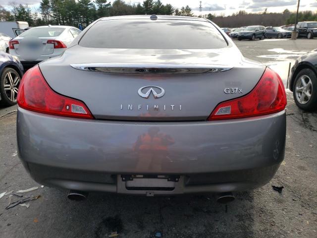 JNKCV64F79M652716 - 2009 INFINITI G37 GRAY photo 6