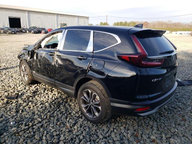 2HKRW2H85LH606686 - 2020 HONDA CR-V EXL BLACK photo 2