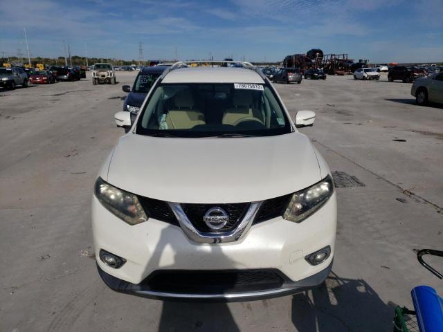 5N1AT2MK3FC789587 - 2015 NISSAN ROGUE S WHITE photo 5