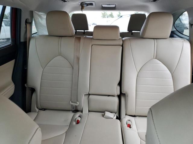 5TDGZRAH4LS002994 - 2020 TOYOTA HIGHLANDER XLE RED photo 10