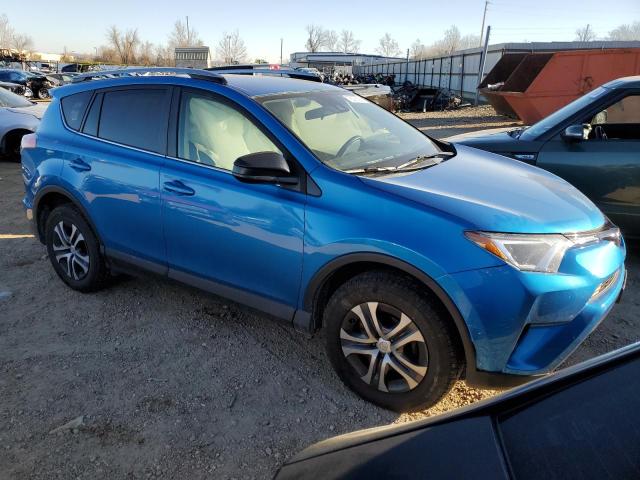 JTMBFREV2HJ148995 - 2017 TOYOTA RAV4 LE BLUE photo 4