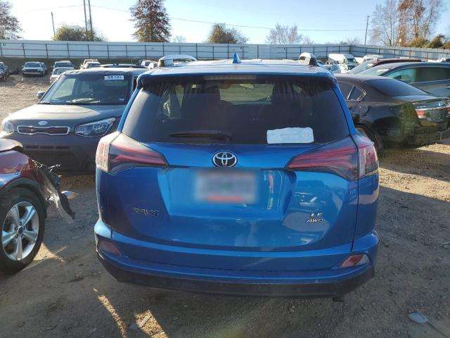 JTMBFREV2HJ148995 - 2017 TOYOTA RAV4 LE BLUE photo 6