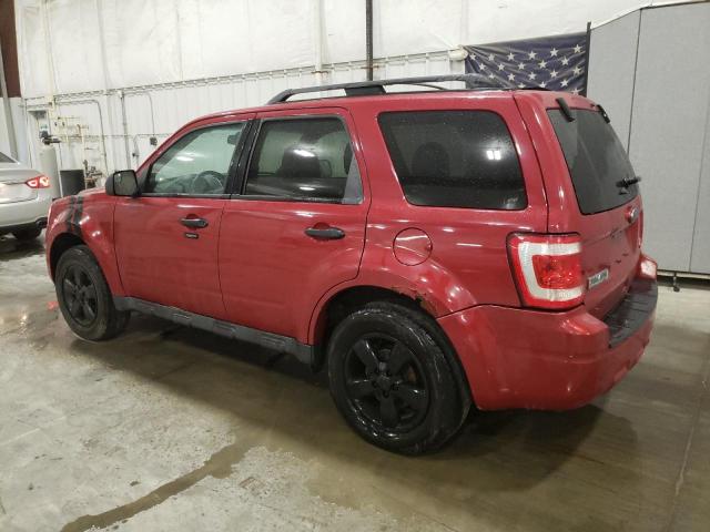 1FMCU9DG1BKA98326 - 2011 FORD ESCAPE XLT RED photo 2