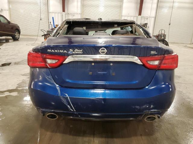 1N4AA6AP8GC900563 - 2016 NISSAN MAXIMA 3.5S BLUE photo 6