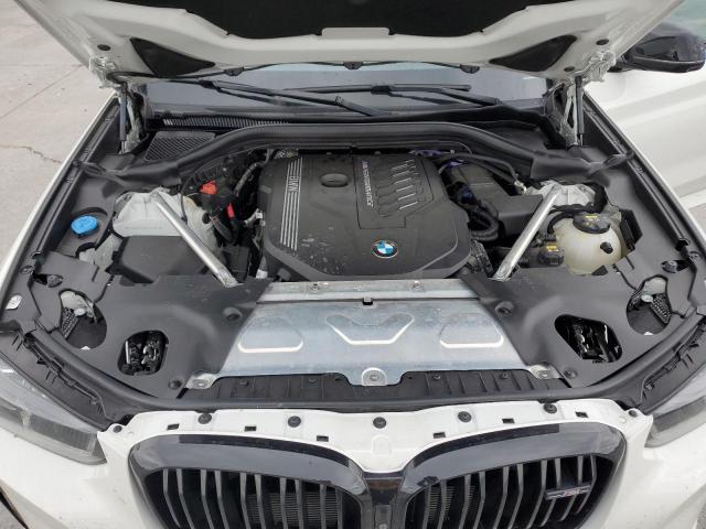 5UX83DP03N9L55897 - 2022 BMW X3 M40I WHITE photo 12