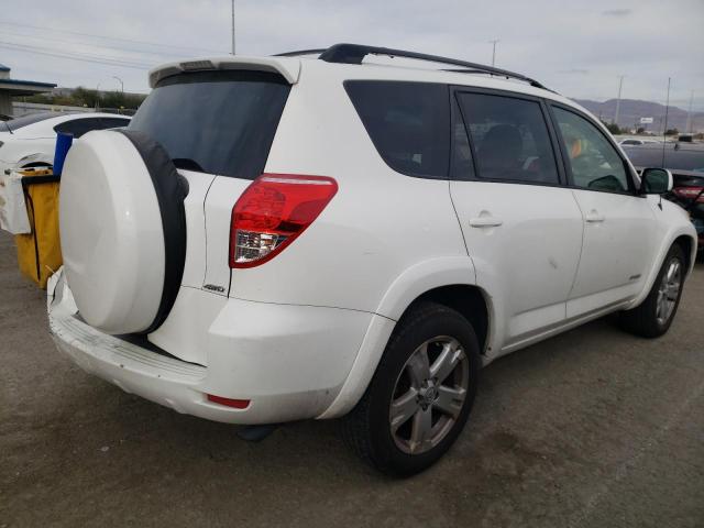 JTMBK32V165001389 - 2006 TOYOTA RAV4 SPORT WHITE photo 3