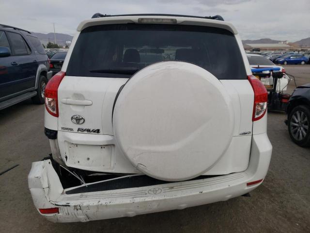 JTMBK32V165001389 - 2006 TOYOTA RAV4 SPORT WHITE photo 6