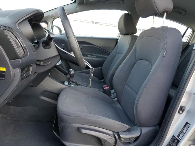 KNADN4A33D6172560 - 2013 KIA RIO EX SILVER photo 7