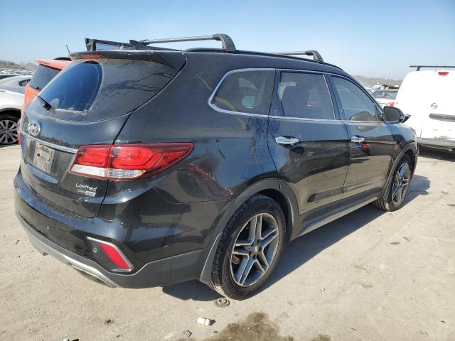 KM8SRDHF5HU220376 - 2017 HYUNDAI SANTA FE SE ULTIMATE BLACK photo 3