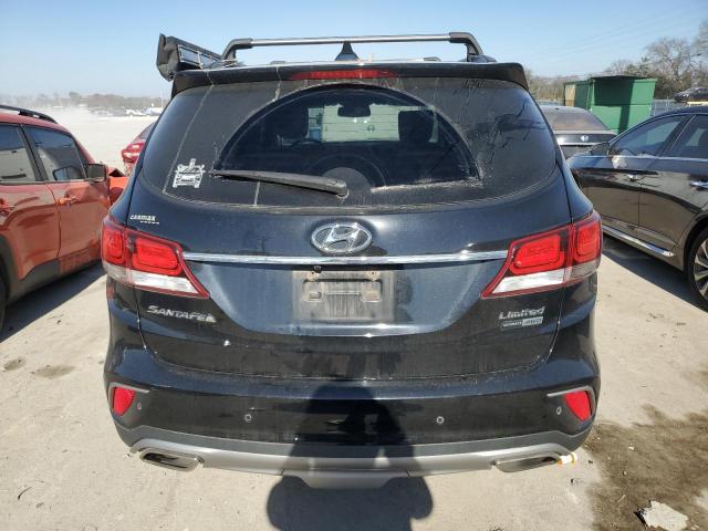 KM8SRDHF5HU220376 - 2017 HYUNDAI SANTA FE SE ULTIMATE BLACK photo 6