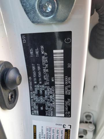 JTEMU5JR3N6014572 - 2022 TOYOTA 4RUNNER SR5/SR5 PREMIUM 白色 照片 13