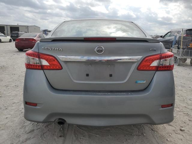 3N1AB7AP8DL711721 - 2013 NISSAN SENTRA S SILVER photo 6