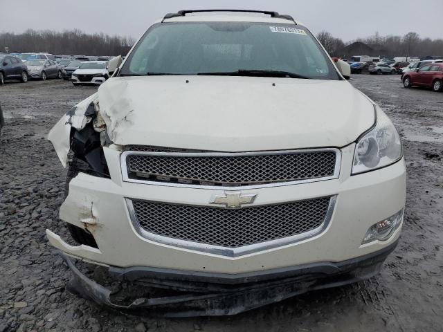 1GNKVLED5BJ123482 - 2011 CHEVROLET TRAVERSE LTZ WHITE photo 5