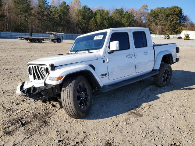 1C6HJTFG7PL506382 - 2023 JEEP GLADIATOR OVERLAND WHITE photo 1