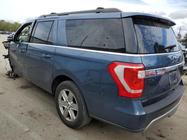 1FMJK1HT1KEA79733 - 2019 FORD EXPEDITION MAX XLT BLUE photo 2