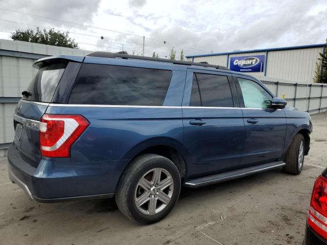 1FMJK1HT1KEA79733 - 2019 FORD EXPEDITION MAX XLT BLUE photo 3