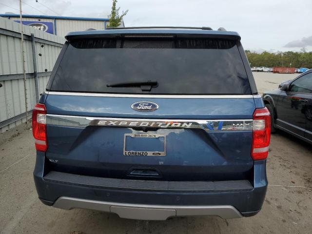 1FMJK1HT1KEA79733 - 2019 FORD EXPEDITION MAX XLT BLUE photo 6