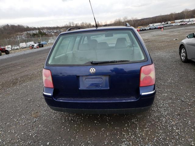 WVWND63B74E287016 - 2004 VOLKSWAGEN PASSAT GL BLUE photo 6