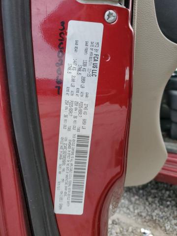 2C4RC1BG7GR206091 - 2016 CHRYSLER TOWN & COU TOURING BURGUNDY photo 13