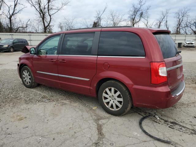 2C4RC1BG7GR206091 - 2016 CHRYSLER TOWN & COU TOURING BURGUNDY photo 2