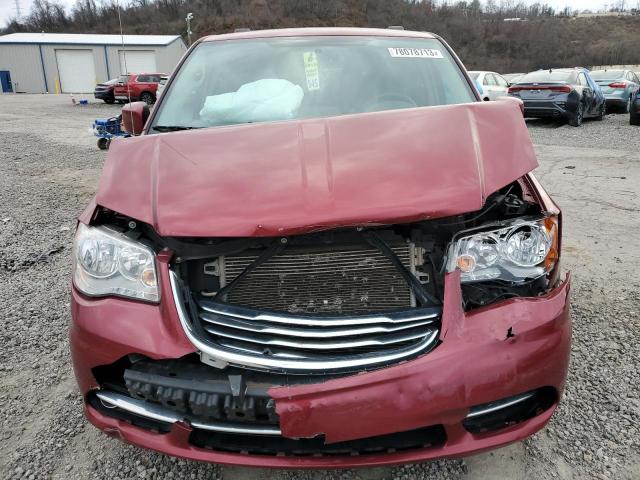 2C4RC1BG7GR206091 - 2016 CHRYSLER TOWN & COU TOURING BURGUNDY photo 5