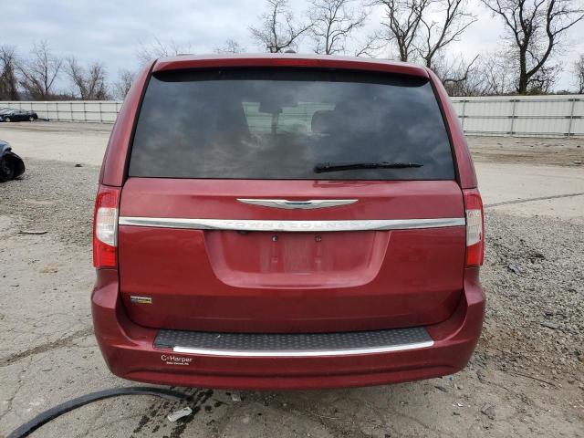 2C4RC1BG7GR206091 - 2016 CHRYSLER TOWN & COU TOURING BURGUNDY photo 6