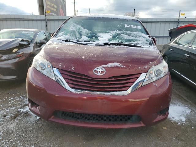 5TDKK3DC9FS680222 - 2015 TOYOTA SIENNA LE BURGUNDY photo 5