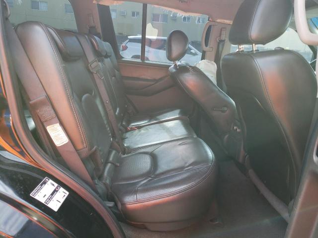 5N1AR18U36C638740 - 2006 NISSAN PATHFINDER LE BLACK photo 11