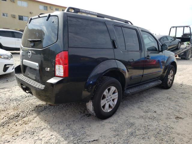 5N1AR18U36C638740 - 2006 NISSAN PATHFINDER LE BLACK photo 3