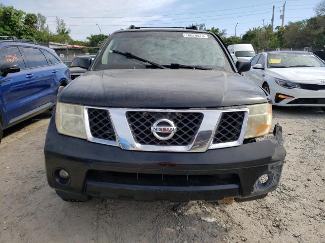 5N1AR18U36C638740 - 2006 NISSAN PATHFINDER LE BLACK photo 5