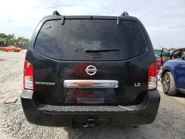 5N1AR18U36C638740 - 2006 NISSAN PATHFINDER LE BLACK photo 6