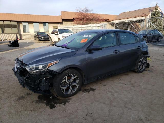 3KPF24AD5KE029792 - 2019 KIA FORTE FE CHARCOAL photo 1