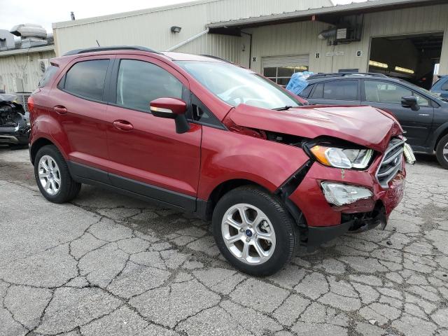 MAJ3S2GE6KC275285 - 2019 FORD ECOSPORT SE RED photo 4