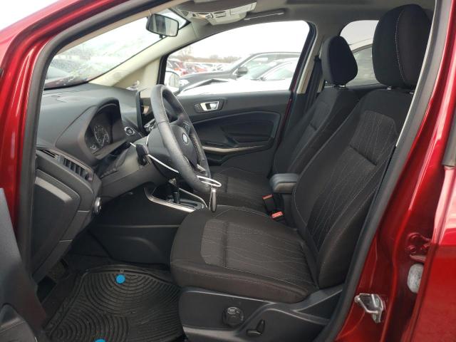 MAJ3S2GE6KC275285 - 2019 FORD ECOSPORT SE RED photo 7