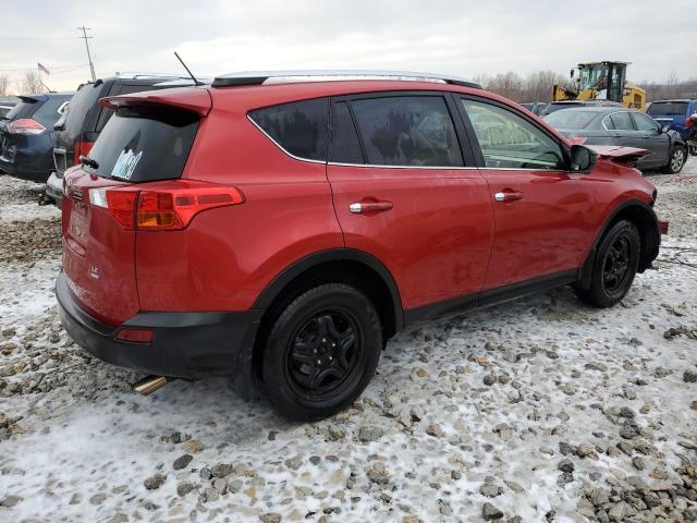 JTMBFREV8FJ015932 - 2015 TOYOTA RAV4 LE BURGUNDY photo 3