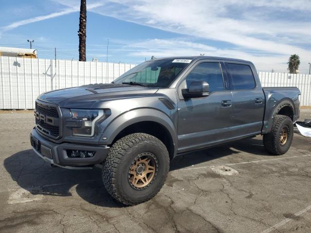 1FTFW1RG2KFC86867 - 2019 FORD F-150 RAPTOR GRAY photo 1