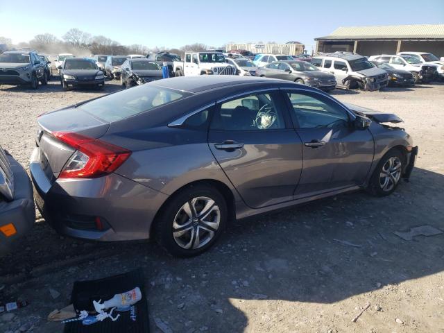 19XFC2F58GE030395 - 2016 HONDA CIVIC LX GRAY photo 3